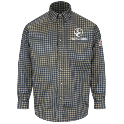 Plaid Dress Shirt - EXCEL FR® ComforTouch® - 6.5 oz. Thumbnail