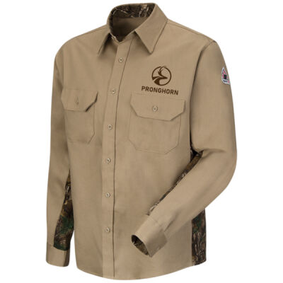 Camo Uniform Shirt - EXCEL FR® ComforTouch® - 6 oz. Thumbnail
