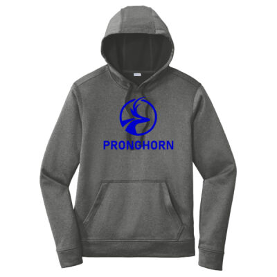 Sport-Tek ® PosiCharge ® Sport-Wick ® Heather Fleece Hooded Pullover Thumbnail